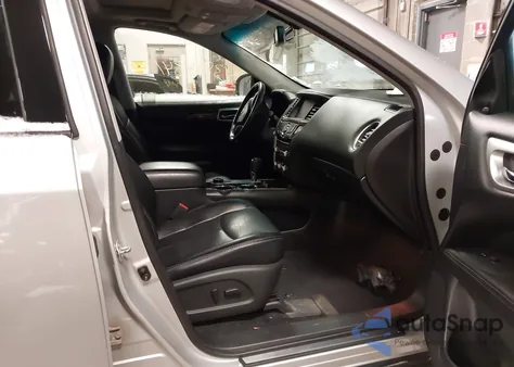 2015 Nissan Pathfinder Platinum from USA, damaged, VIN 5N1AR2MM1FC718825